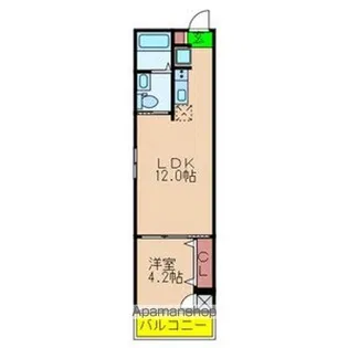 FMAISONLOREⅥ番館【202号室号室】の間取り