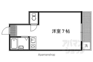 メゾンワイズ【406号室】の間取り
