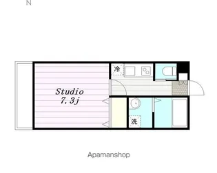 ルージェ薬円台【2階】の間取り