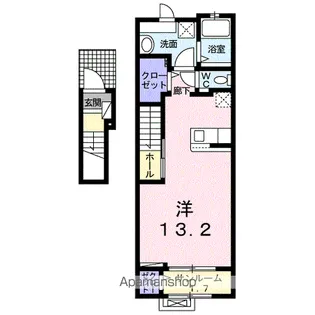 カーネリアン笹川【2階】の間取り