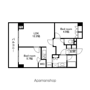 東京都杉並区堀ノ内1丁目【マンション】の間取り