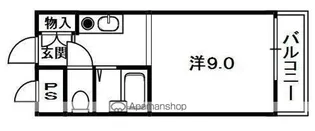 セリオ枚方【4階】の間取り