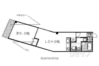AMBELLIR【603号室】の間取り