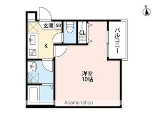 メゾンみなみ【1階】の間取り