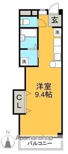 グリーンハイツ【2階】の間取り