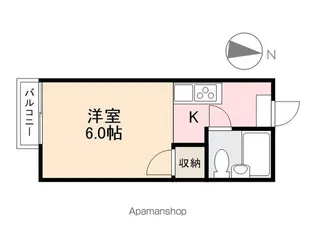 メゾン葛西【1階】の間取り