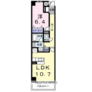 シャルマン メゾン【1階】の間取り