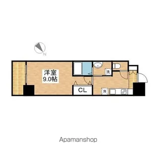 リシュドール鶴舞公園【2階】の間取り