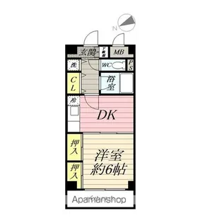 ケントコート藤沢妙善寺【1階】の間取り