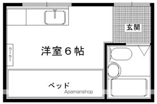 有馬荘【102号室】の間取り