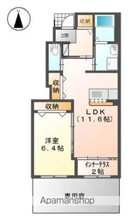 シリウス・M【102号室】の間取り