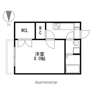 タウンライフ今池駅前【1階】の間取り