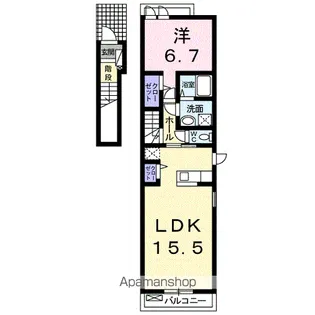 ELUCE【2階】の間取り