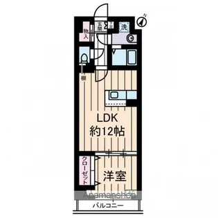 YAYOI COURT【8階】の間取り