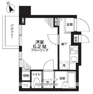 BELLEVIAGE SHINJUKU【3階】の間取り