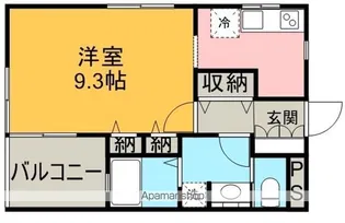 アムールPROPRE【1階】の間取り