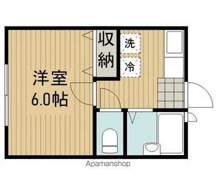 リベルタ・ヴィータ【1階】の間取り