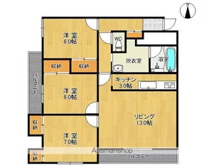 CENTER CITY⑤【4階】の間取り