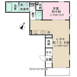 NIDO LARGO【3階】の間取り