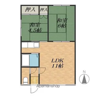 さかえハウス【2階】の間取り