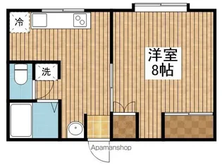 グリーンハウス【203号室】の間取り