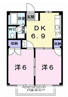 クラシックハイツT・B【1階】の間取り