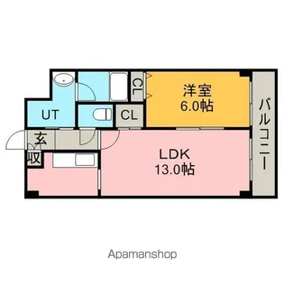 FITビル【211号室】の間取り