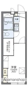 レオパレスFUN【1階】の間取り