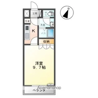 メゾン・ルピナス【103号室】の間取り