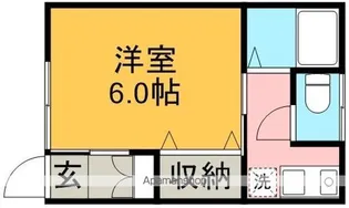 鈴木コーポ【2階】の間取り