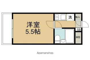 グランヴァン阿佐ヶ谷【2階】の間取り