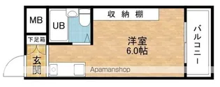 シャトー相川【2階】の間取り