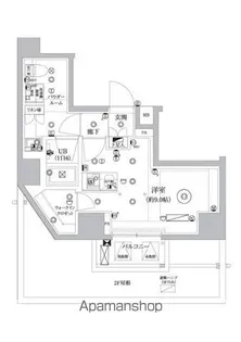 セジョリ東陽町【3階】の間取り