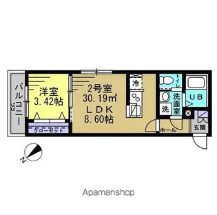 アーテル【2階】の間取り