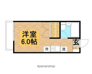 アドバンテージ【108号室】の間取り