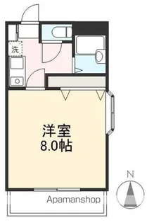 ローテンブルグⅤ【Ⅴ-7号室】の間取り
