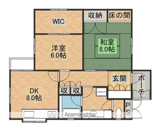 プチメゾン正田【1階】の間取り