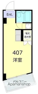 ライオンズマンション芝公園【4階】の間取り