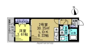 BH新松戸Ⅱ【1階】の間取り
