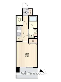 LiveCasa仙台長町【7階】の間取り