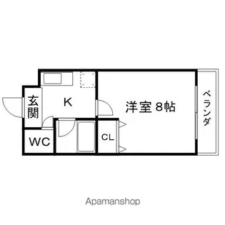 EM1022【508号室】の間取り