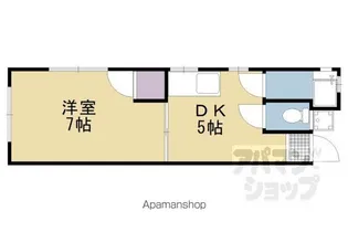 白扇マンション【304号室】の間取り