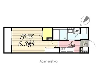 FREUDEWESTEN【2階】の間取り