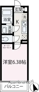 スカイシティⅡ【202号室】の間取り