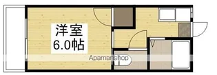 コーポ本水【1階】の間取り