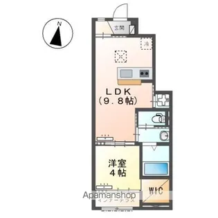 ANNA【1階】の間取り