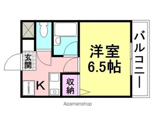 サウザンド塚口【4階】の間取り