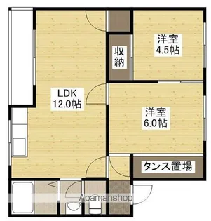 グリーンハイツ【1階】の間取り