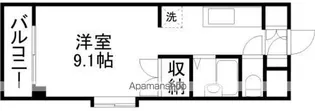 コート大江【4階】の間取り