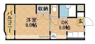 エスペランサ【3階】の間取り